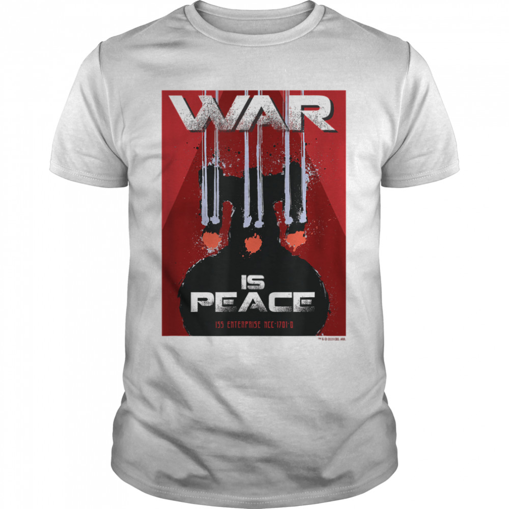 Star Trek The Next Generation Mirror Universe War Is Peace T-Shirt