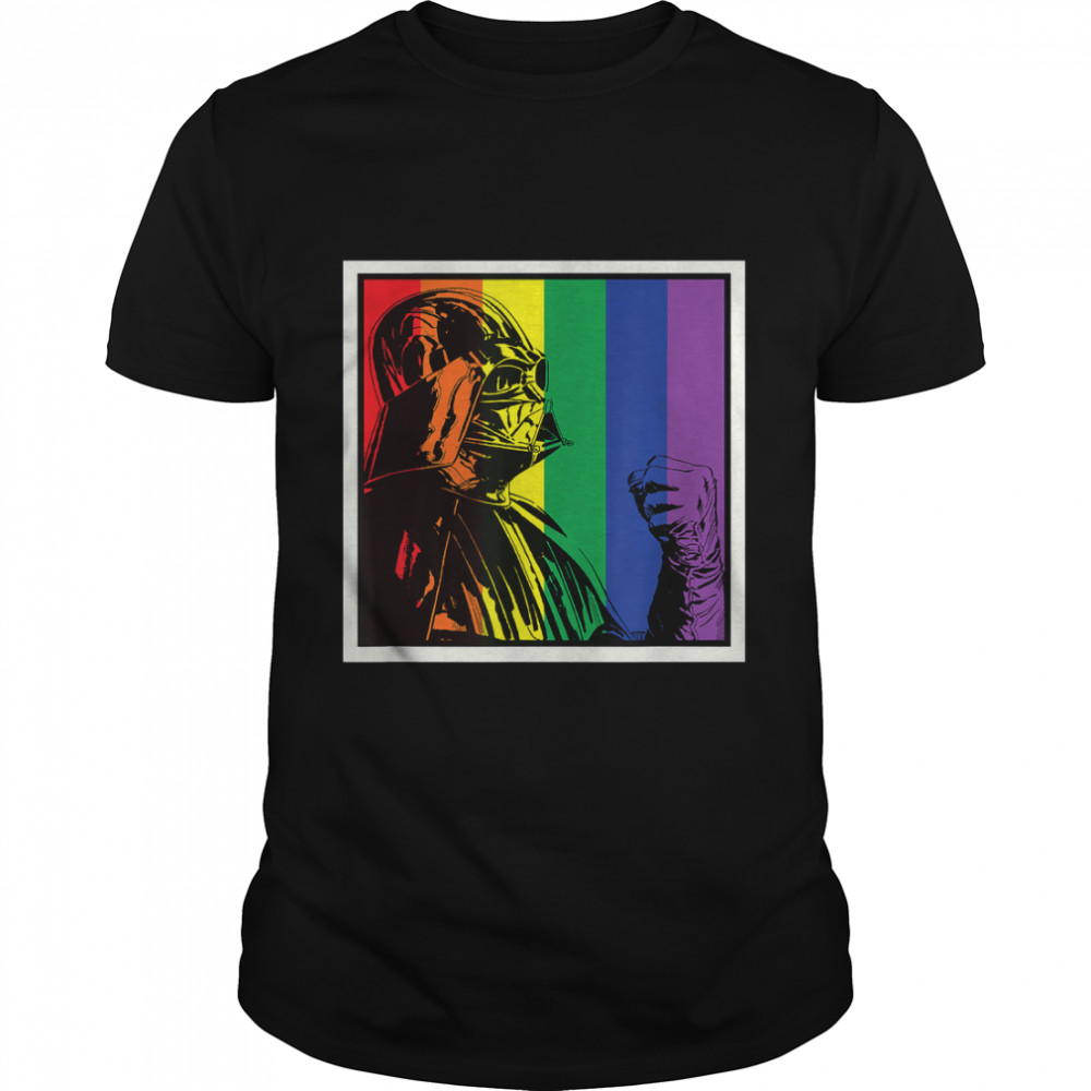 Star Wars Darth Vader Rainbow T-Shirt