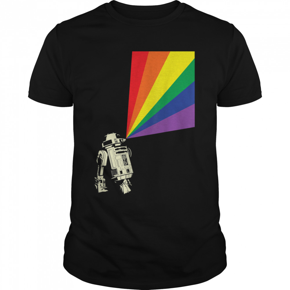 Star Wars R2-D2 Rainbow T-Shirt