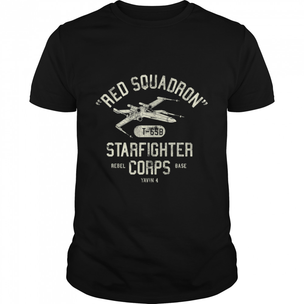 Star Wars Rebel X-Wing Starfighter Corps Collegiate T-Shirt T-Shirt