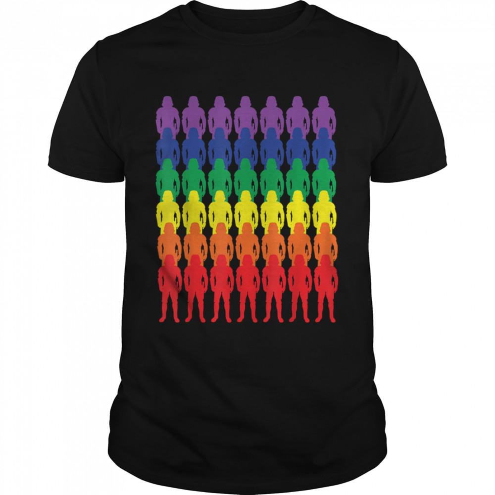 Star Wars Stormtrooper Army Rainbow T-Shirt