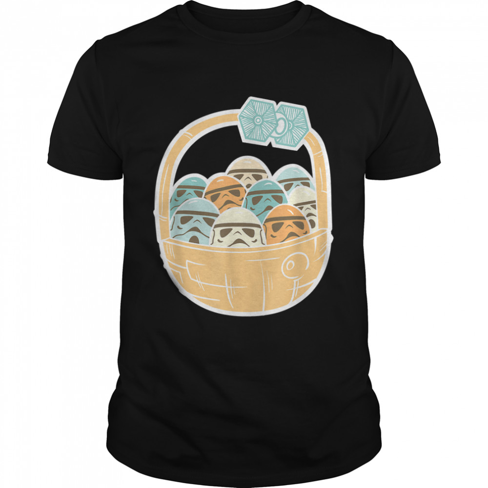 Star Wars Stormtrooper Easter Basket Tie Fighter T-Shirt