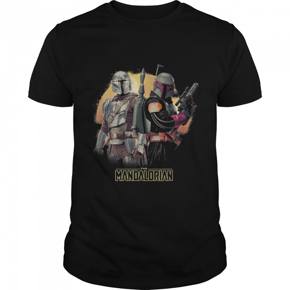 Star Wars The Mandalorian & Boba Fett Team Up R15 T-Shirt