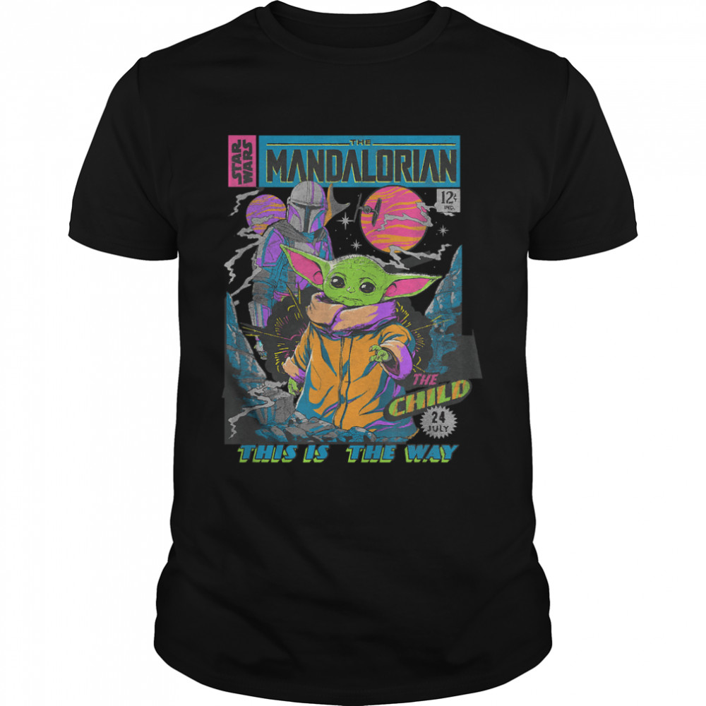 Star Wars The Mandalorian The Child Comic Book T-Shirt