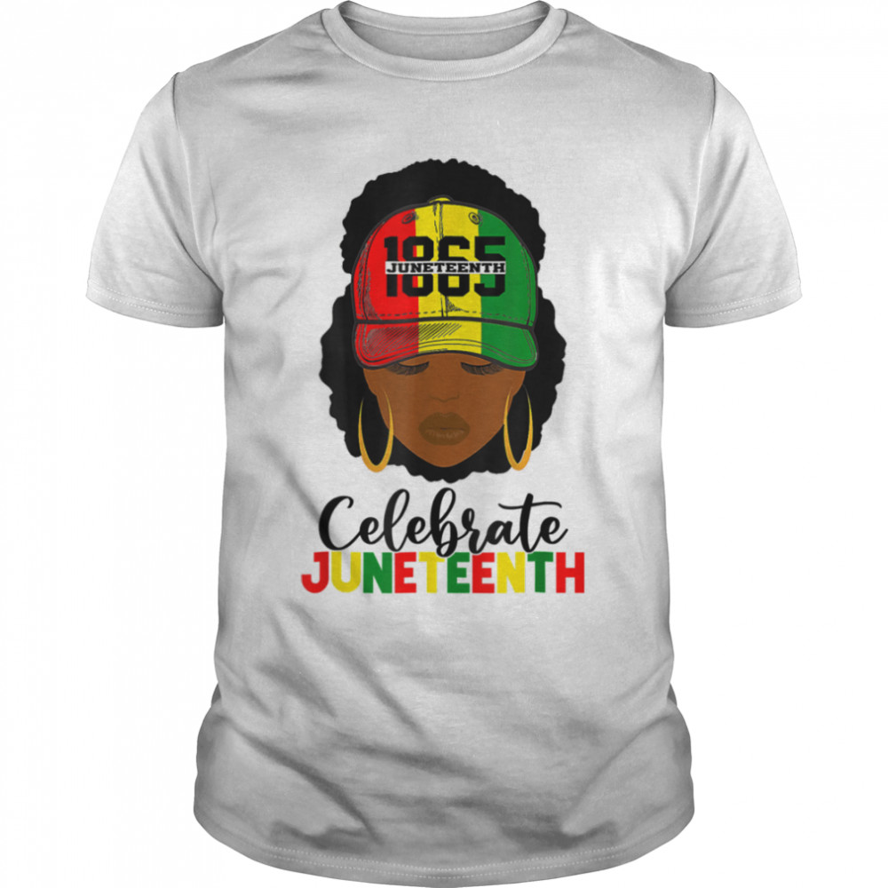 Juneteenth Celebrate 1865 June 19th Black Women Black Pride T- B0B2P1BV9K Classic Men's T-shirt