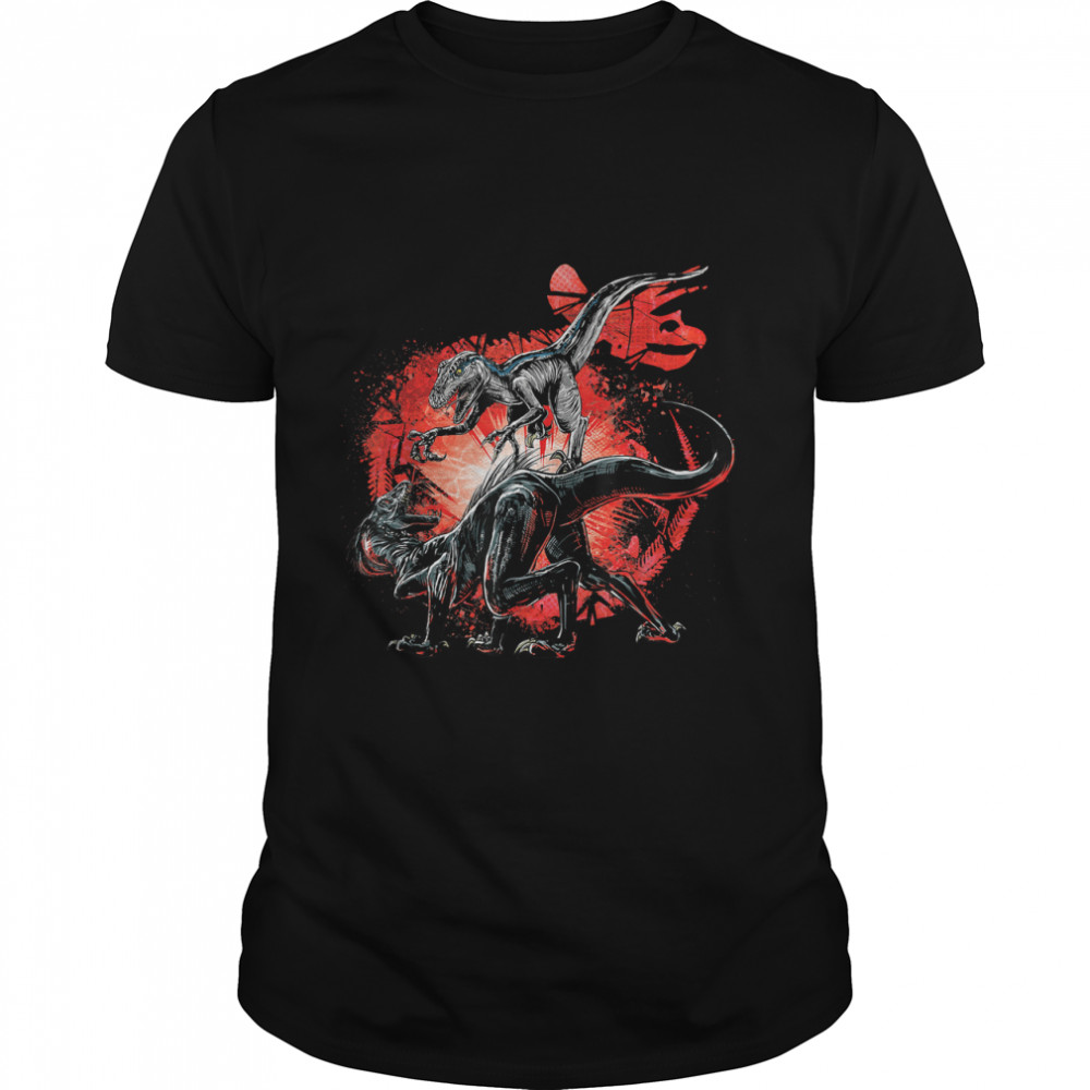 Jurassic World Fallen Kingdom Fighting Dinos T-Shirt