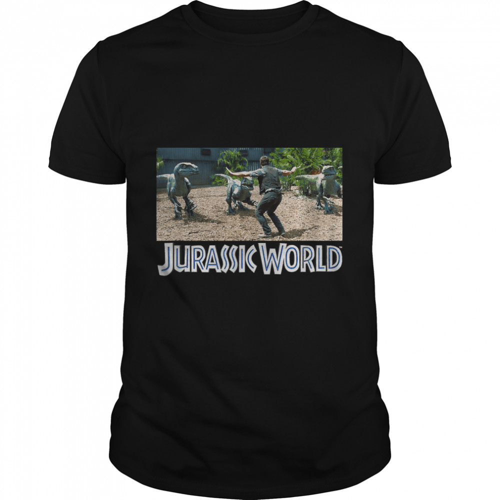 Jurassic World Owen Raptor Pack Trainer Graphic T-Shirt
