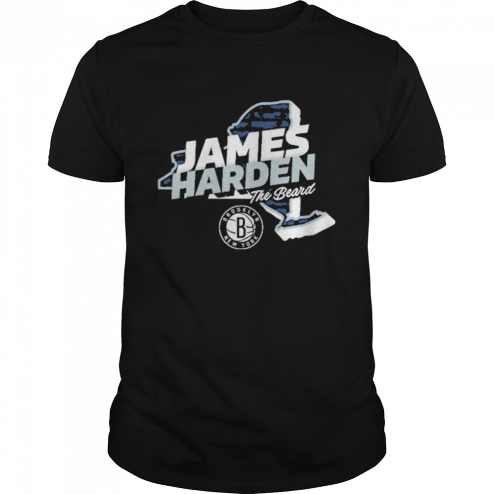 Nba Brooklyn Nets James Harden The Beard 2022 T- Classic Men's T-shirt