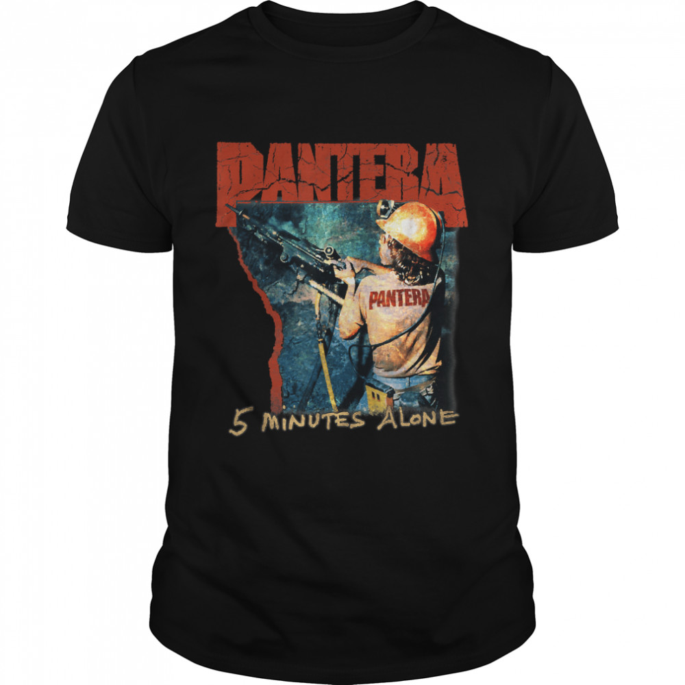 Pantera Official 5 Minutes Alone T- Classic Men's T-shirt