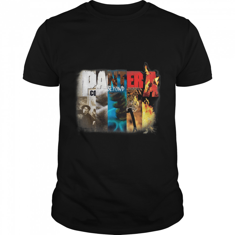 Pantera Official Collage Album T-Shirt