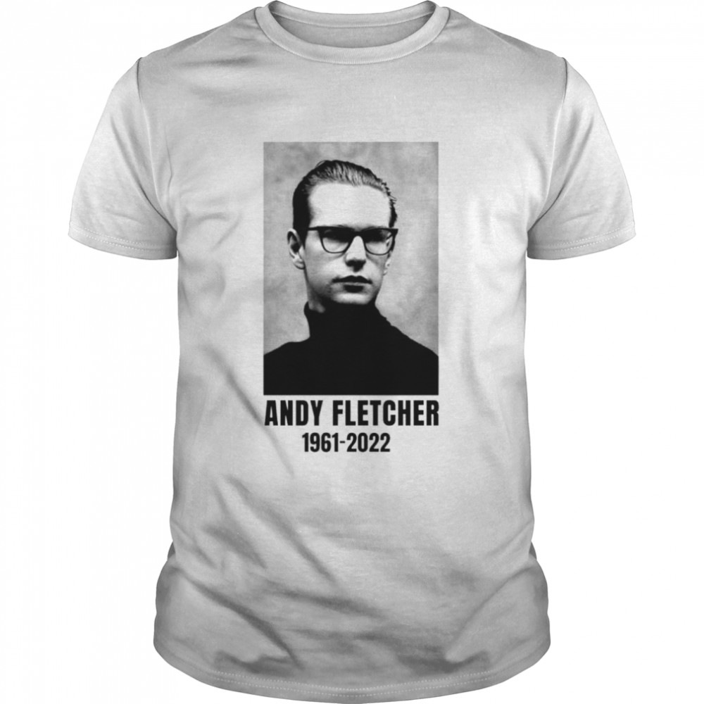 RIP Andy Fletcher Depeche Mode 1961-2022  Classic Men's T-shirt