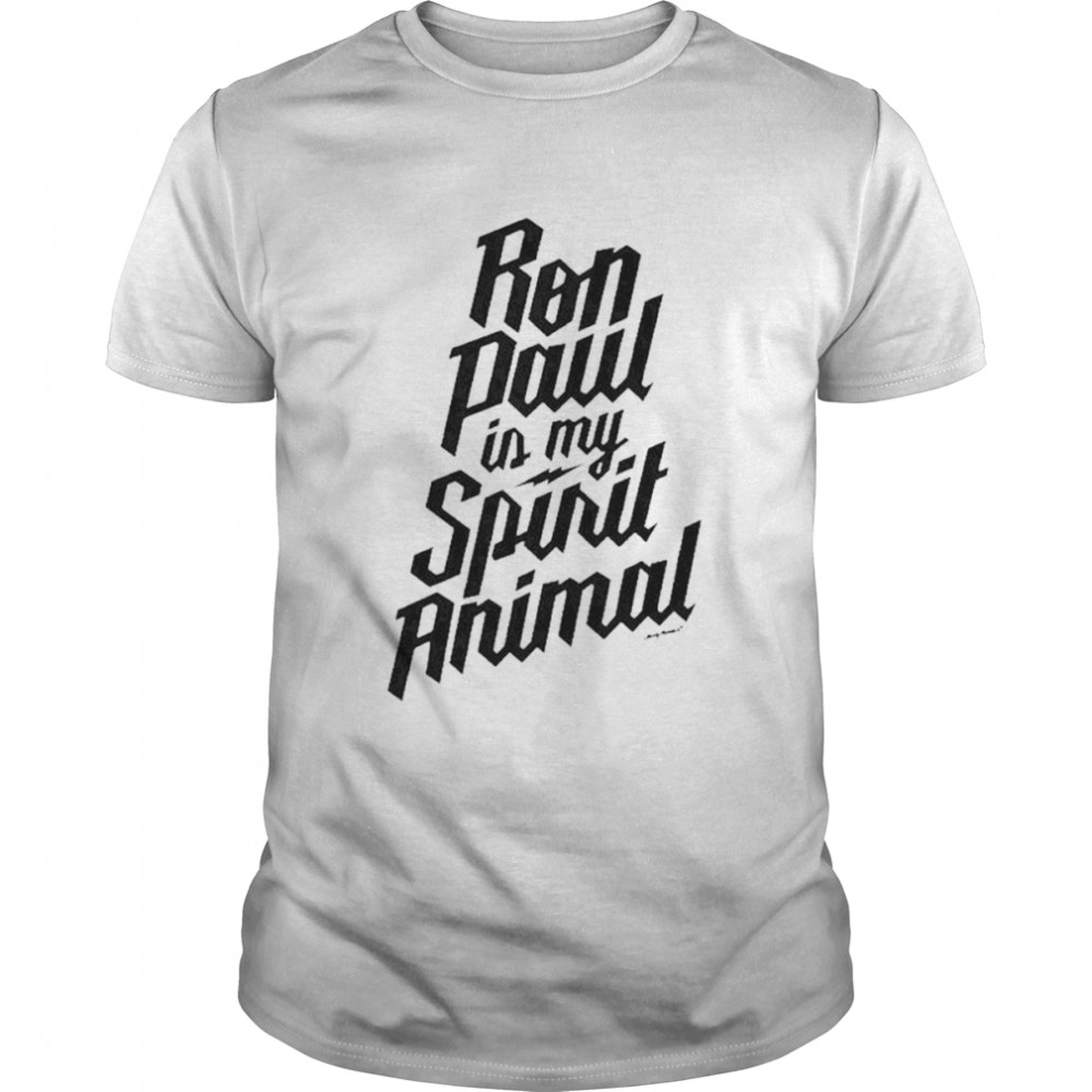 Ron Paul Is My Spirit Animal shirt Classic Men's T-shirt