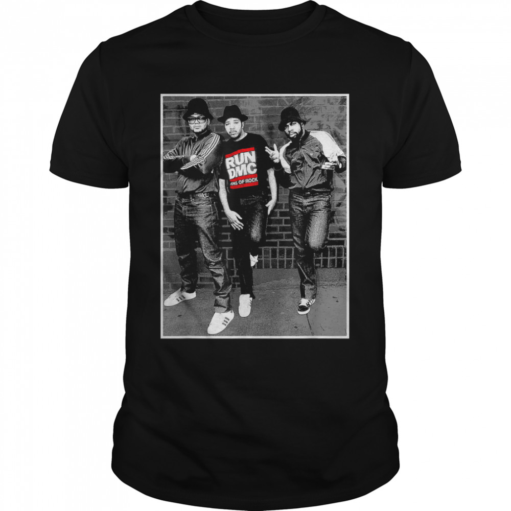 RUN DMC Black and White Brick T- Classic Men's T-shirt