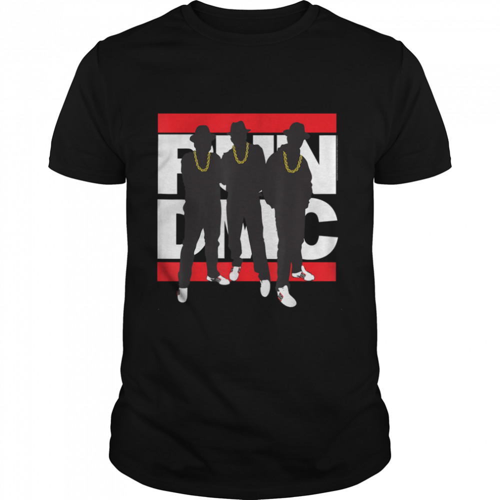 Run DMC Official Silhouette T- Classic Men's T-shirt