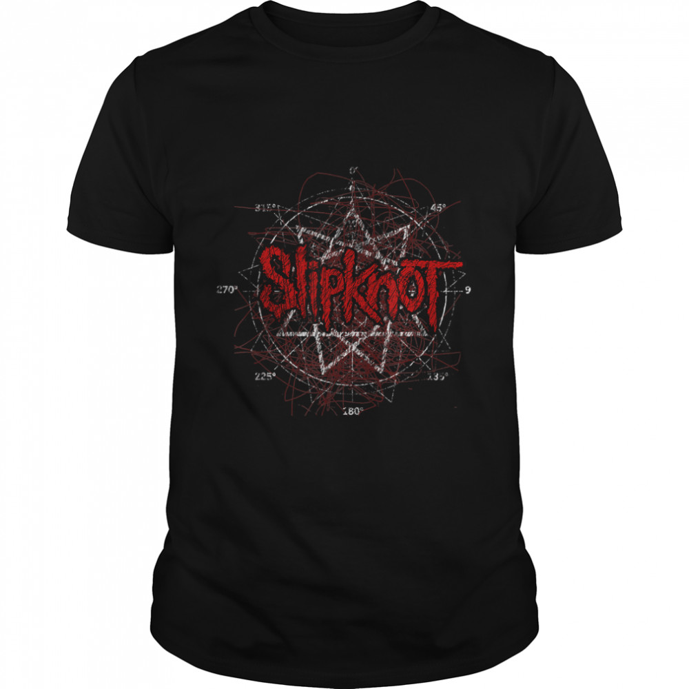 Slipknot Scribble Star Logo T- Classic Men's T-shirt