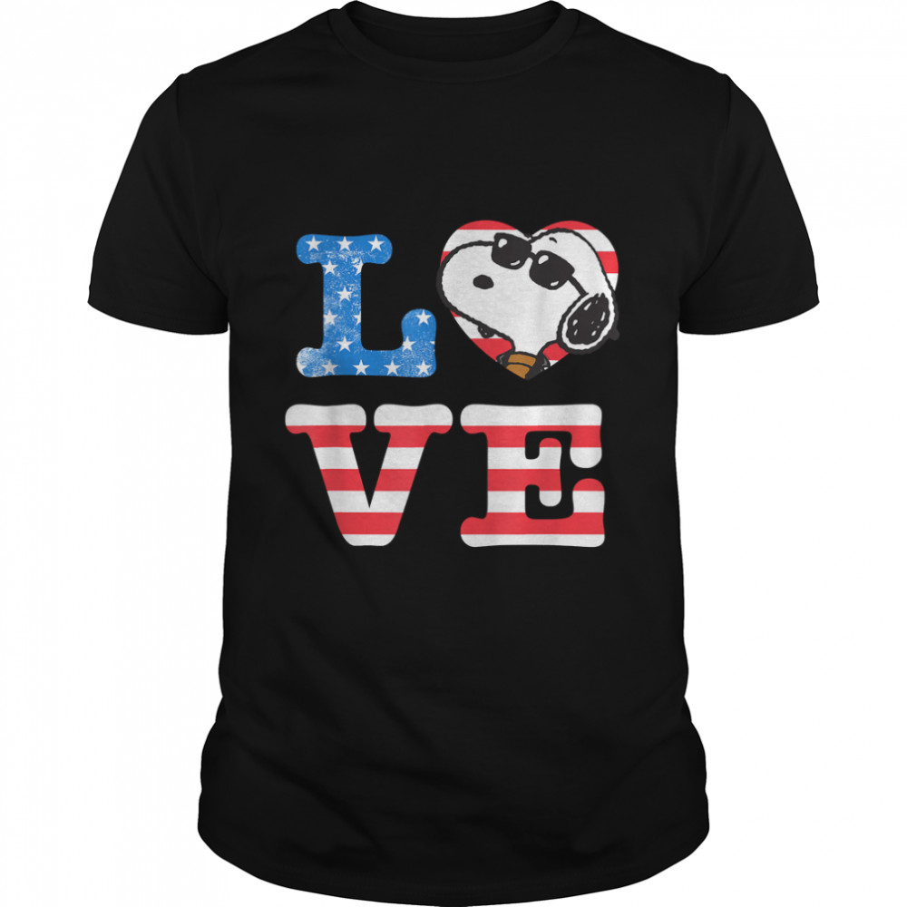 Snoopy Love Americana T-Shirt