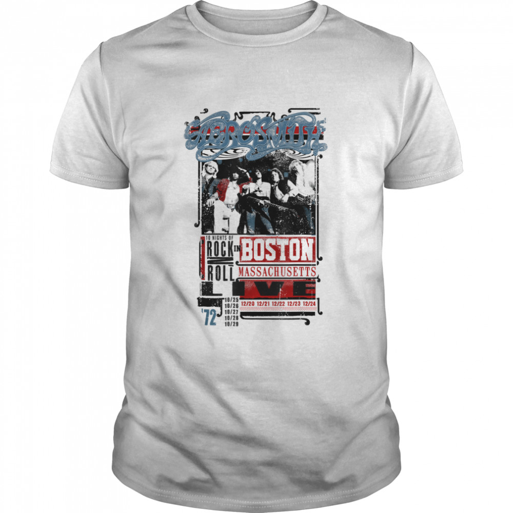 Aerosmith - Live! In Boston T-Shirt