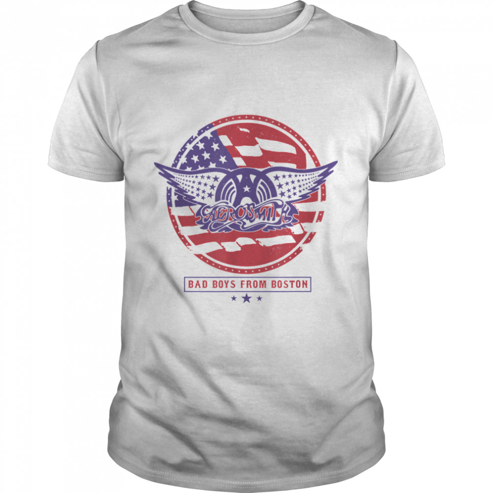Aerosmith - Red, White & Boston T-Shirt