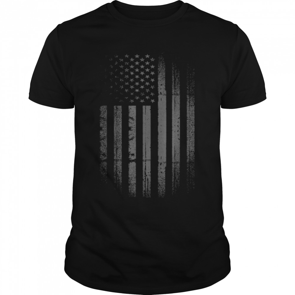 American Flag Vintage Patriotic Distressed American Flag T-Shirt B0B2R91Srb