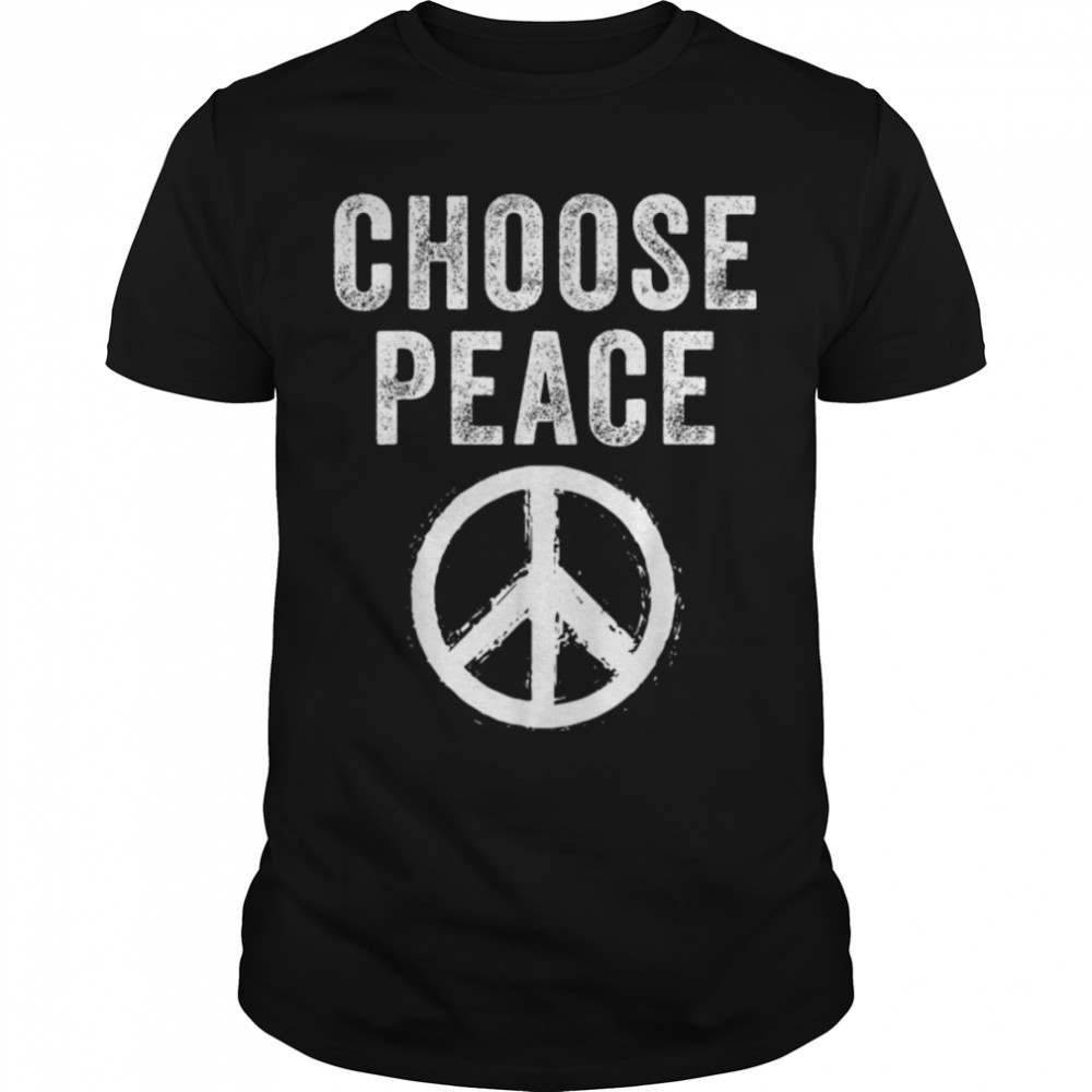 Anti Gun Choose Peace Wear Orange Enough End Gun Violence T-Shirt B0B2QV3LNV