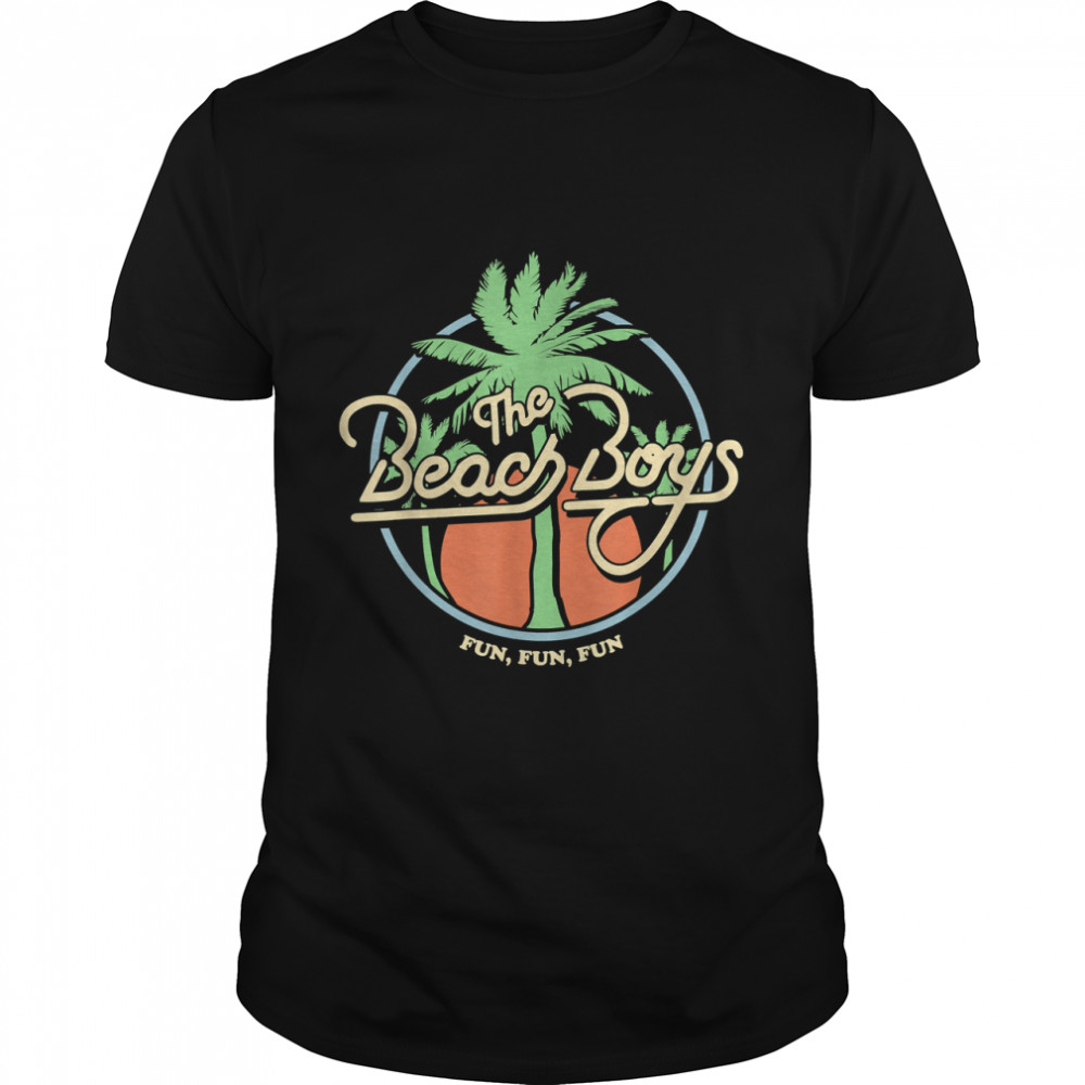 Beach Boys Fun Fun Fun Palm Tree T-Shirt