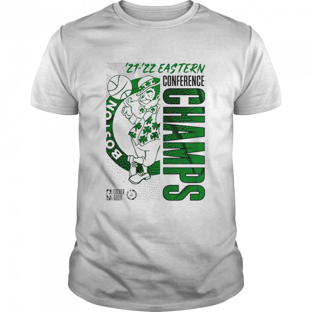 Boston Celtics 2022 Eastern Conference Champions Locker Room T-Shirt