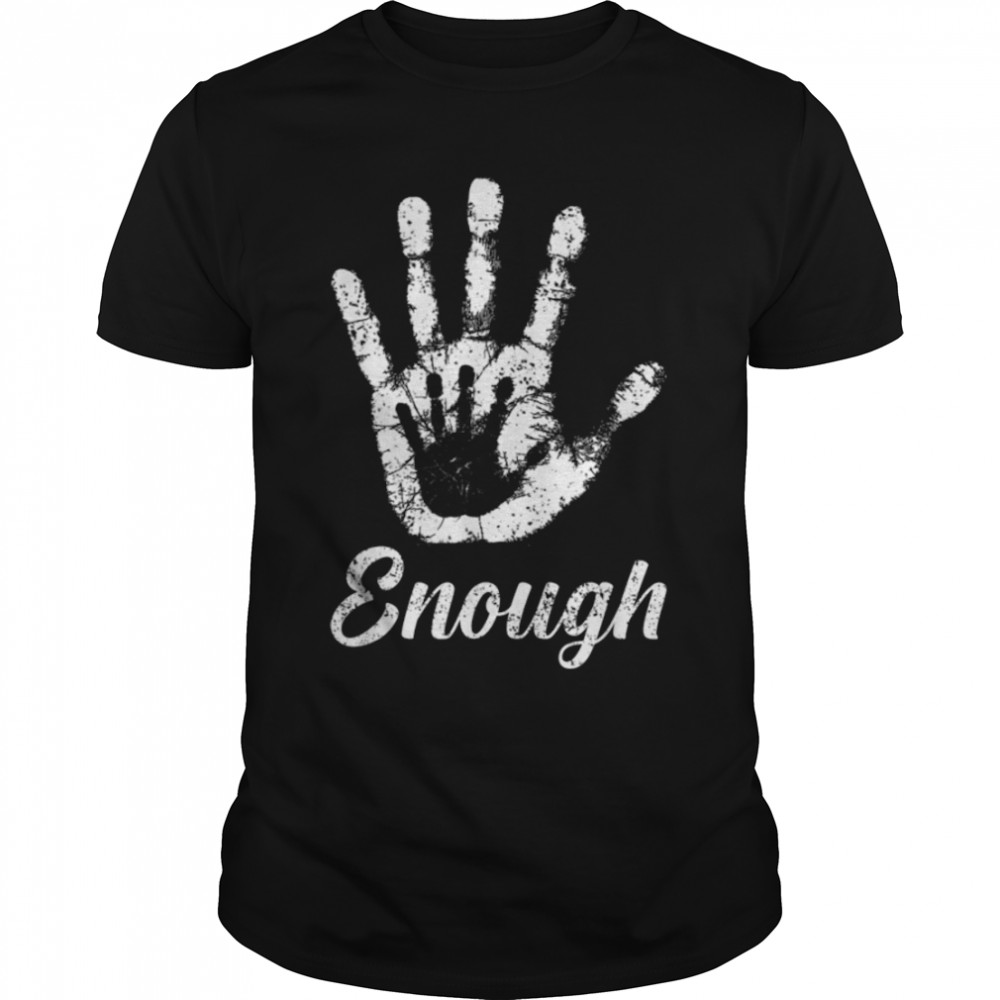 Enough End Gun Violence Wear Orange Enough Vintage T-Shirt B0B2QQXP3Q