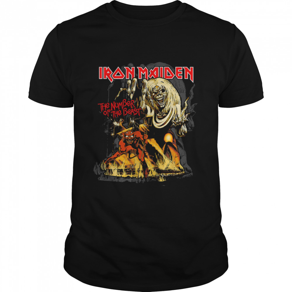Iron Maiden - Number Of The Beast Graphic T-Shirt