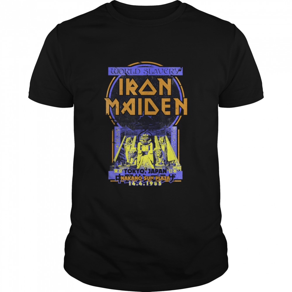 Iron Maiden - Powerslave Japan Flyer T-Shirt