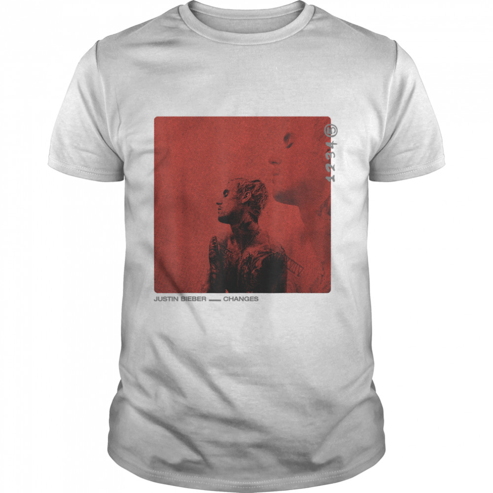 Justine Bieber Red Cover T-Shirt