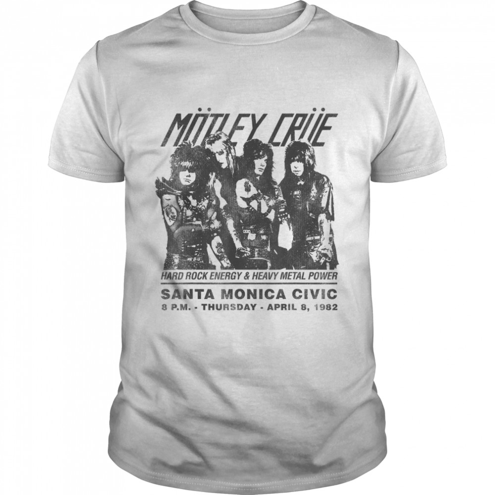 Mötley Crüe - Santa Monica Civic Auditorium T-Shirt