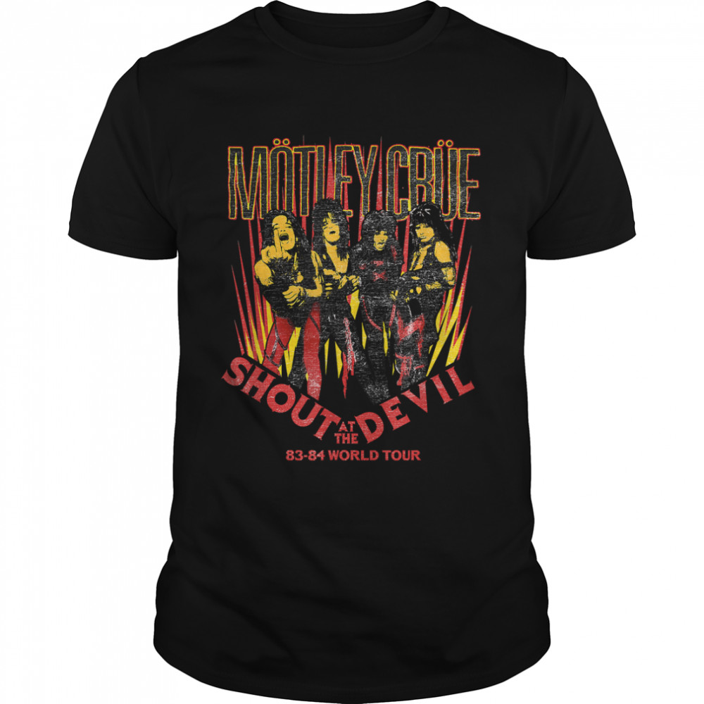 Mötley Crüe - Shout At The Devil Tour 83 T-Shirt