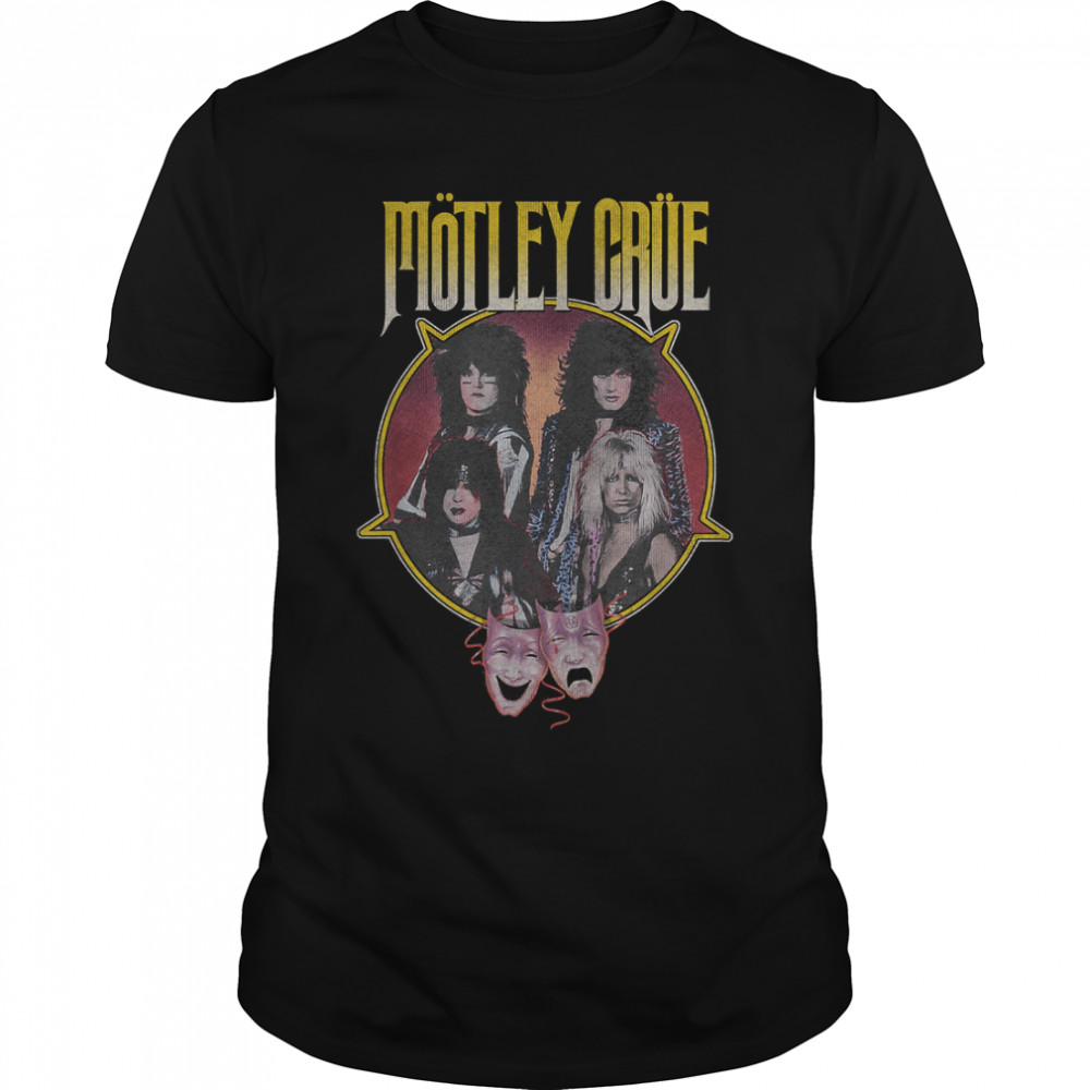 Mötley Crüe - Theatre Of Pain - Pentagram T-Shirt