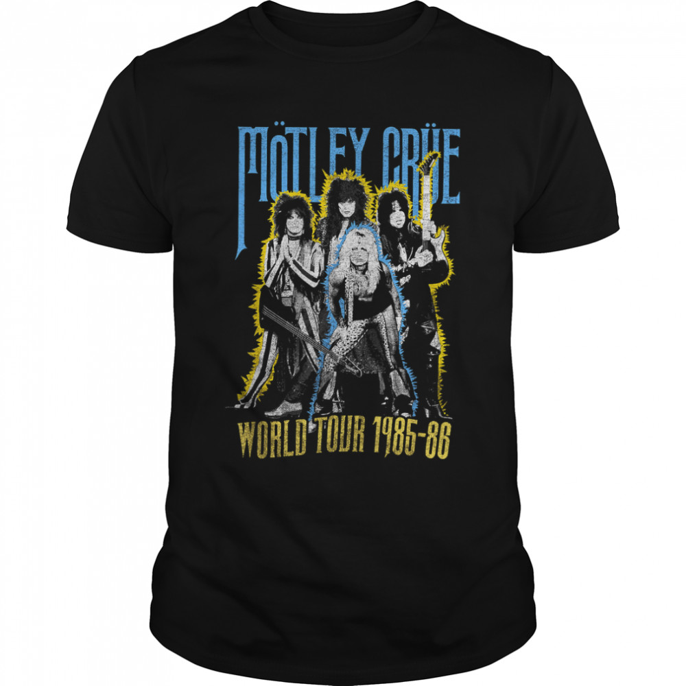 Mötley Crüe - World Tour 85-86 T-Shirt