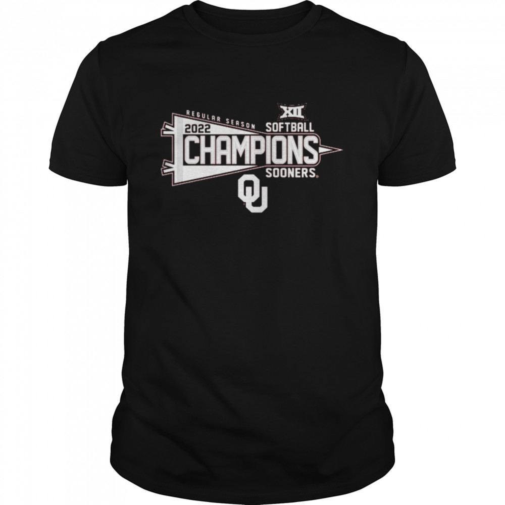 Oklahoma Softball 2022 Big 12 Regular Season Champions T-Shirt