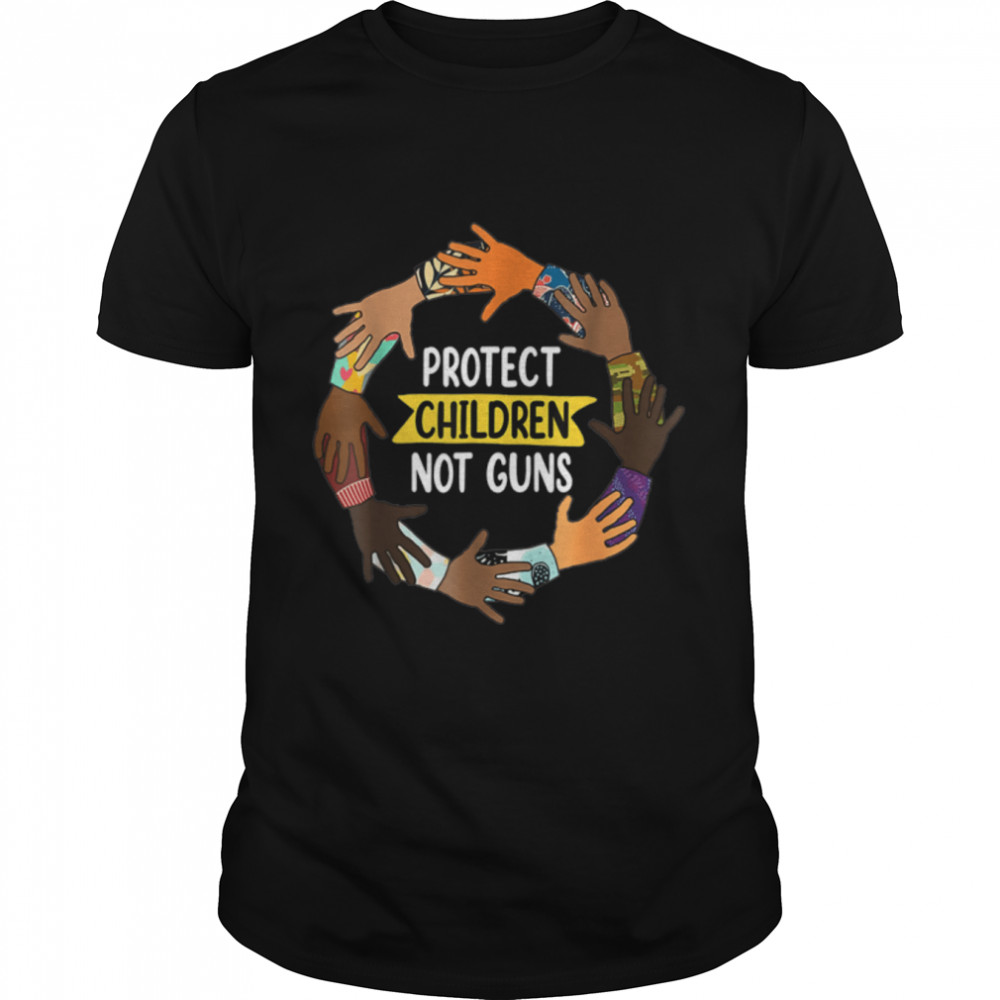 Protect Children Not Guns Wear Orange Day T-Shirt B0B2QQ2YNT