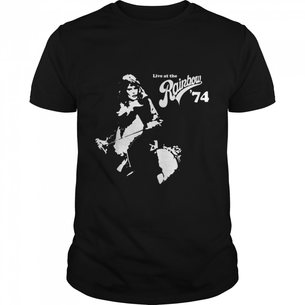 Queen Official Live At The Rainbow 74 Freddie T-Shirt