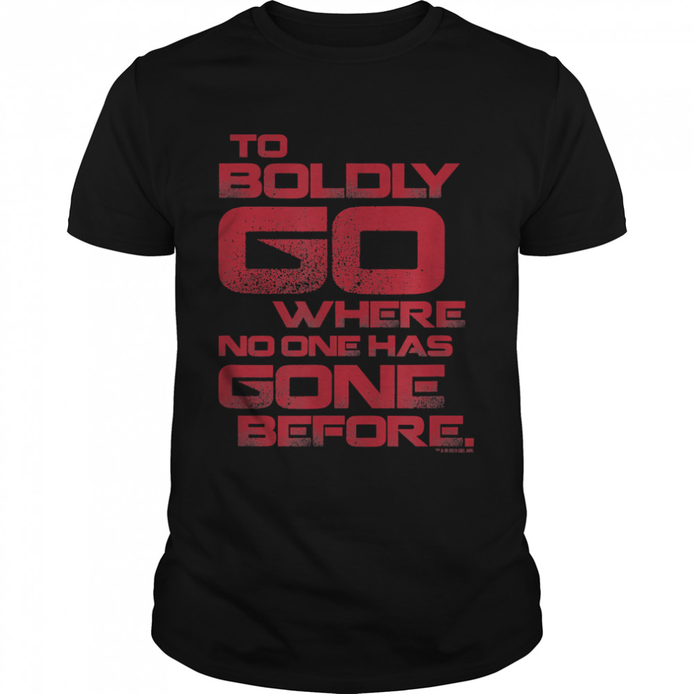 Star Trek The Next Generation Mirror Universe To Boldly Go T-Shirt