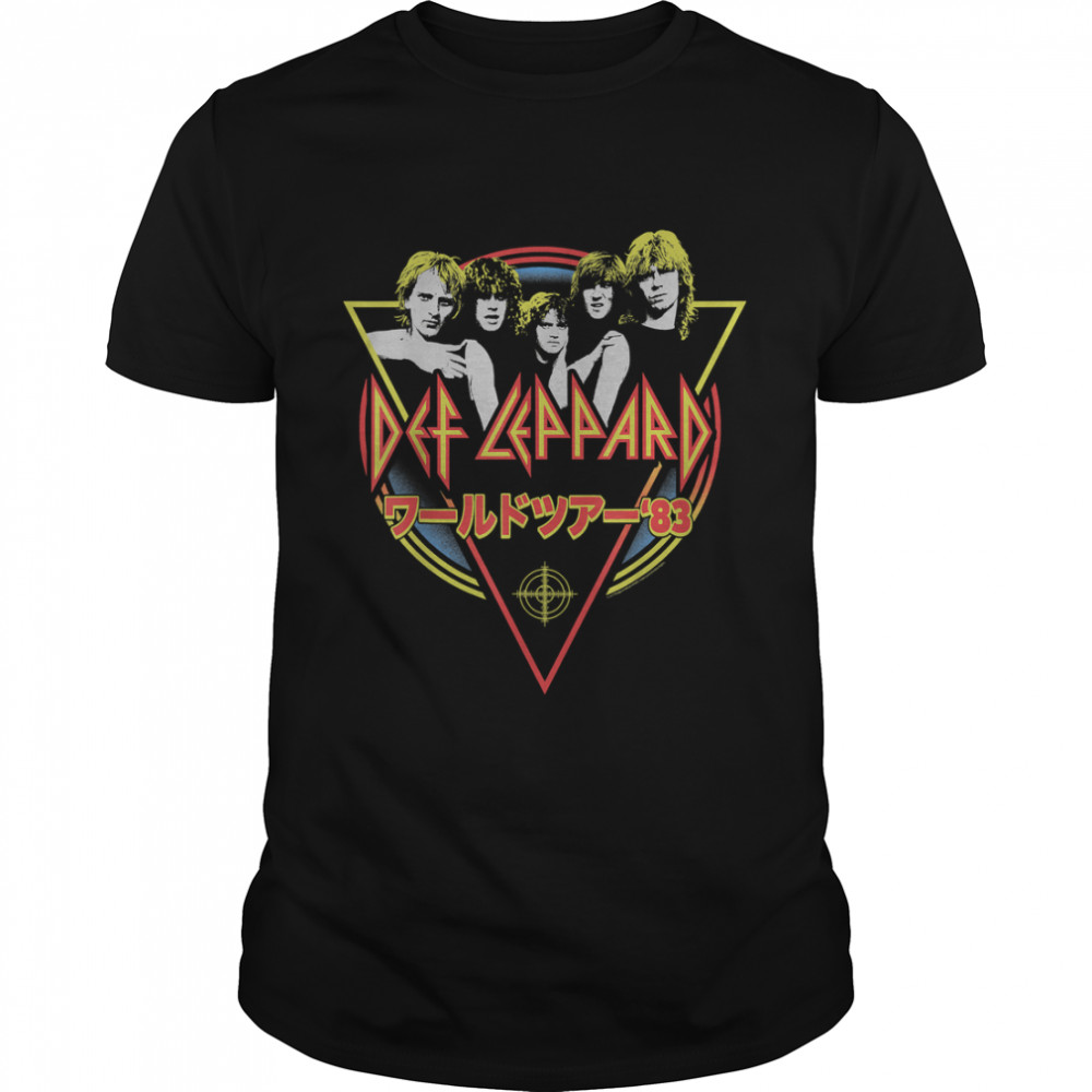 Def Leppard - Japanese Pyromania T-Shirt