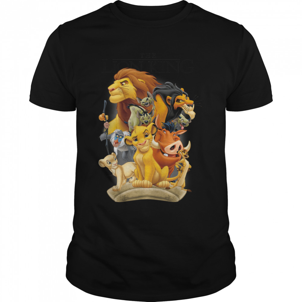 Disney Lion King Pride Land Characters Graphic T-Shirt T-Shirt