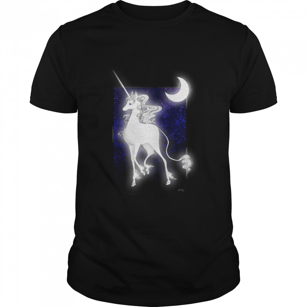 The Last Unicorn - Starry Night Classic T-Shirt