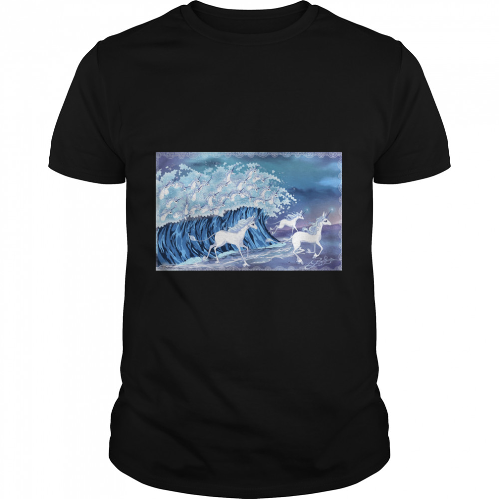 Unicorns In The Sea Classic T-Shirt