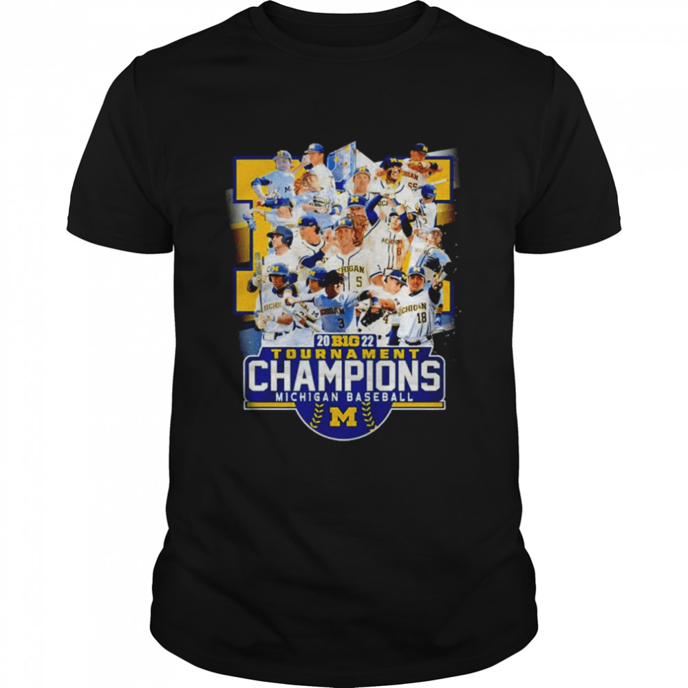 2022 Tournament Champions Michigan Baseball Shirt
