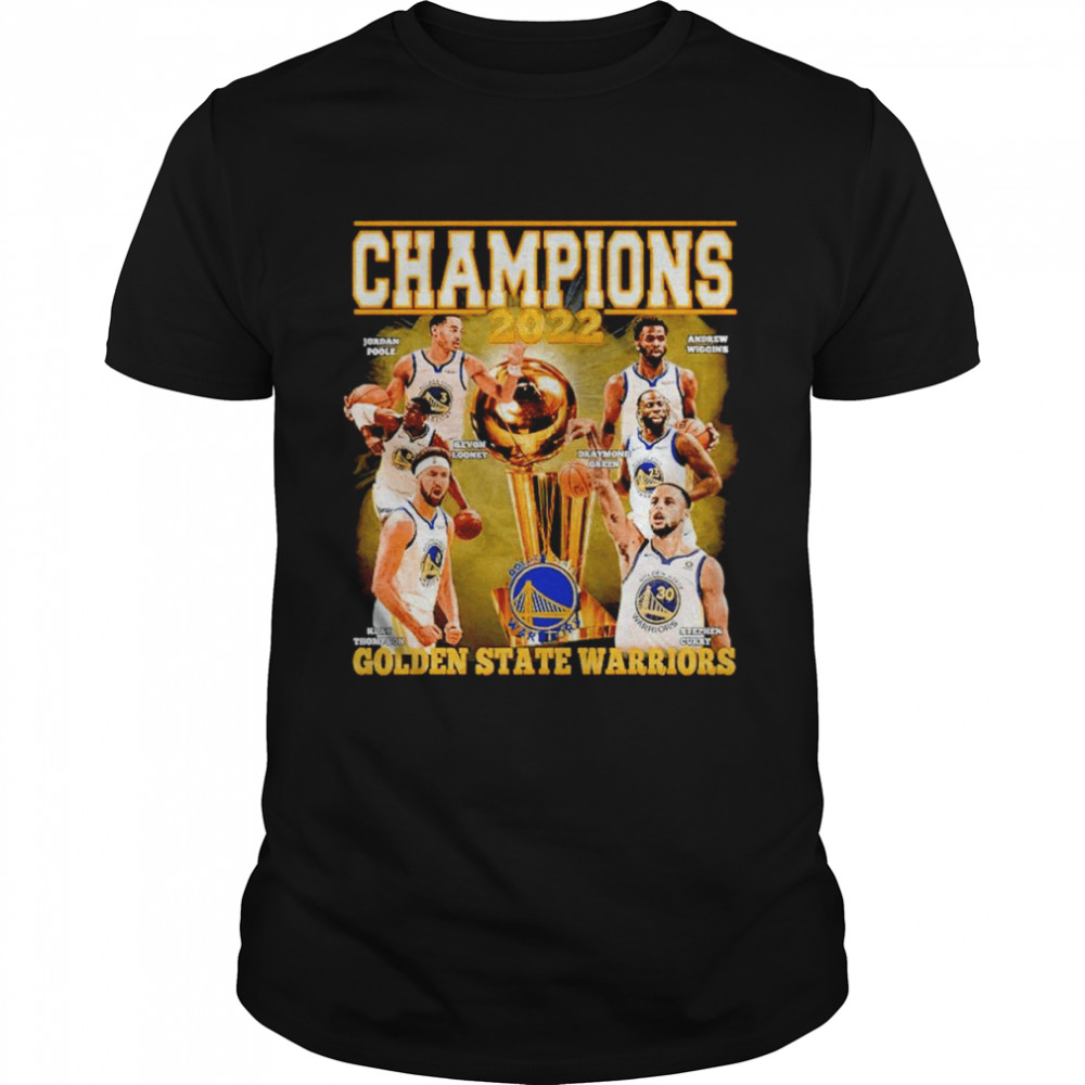 Golden State Warriors 2022 Champions Vintage Shirt