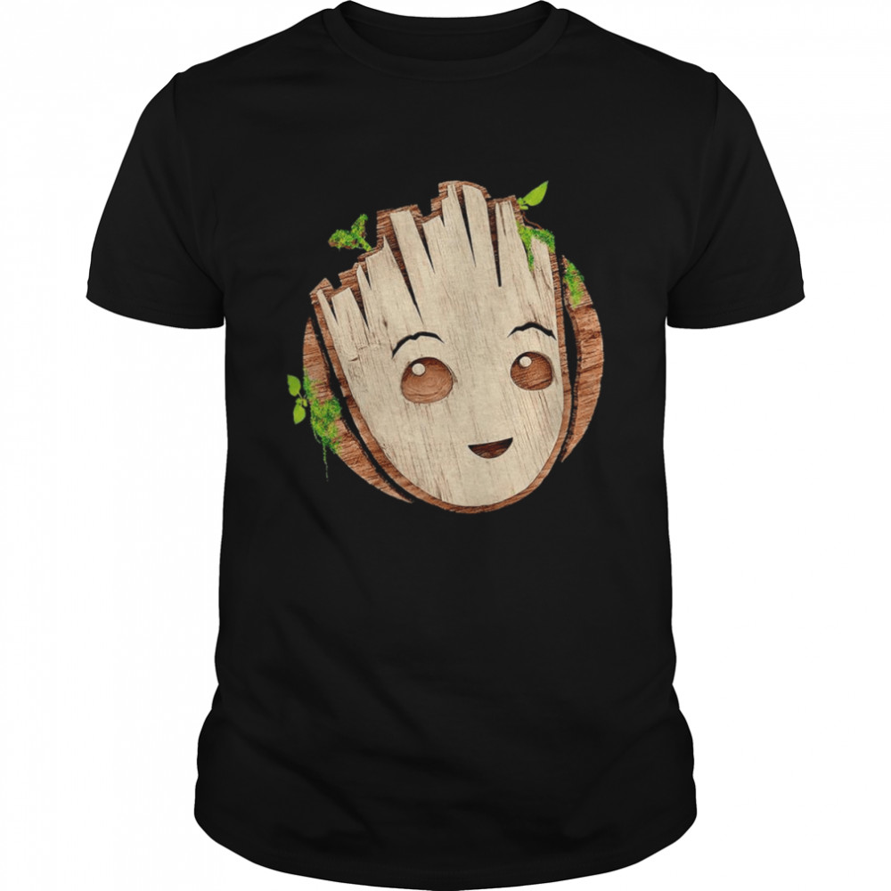 I Am Groot Cute Smiling Groot Face Shirt