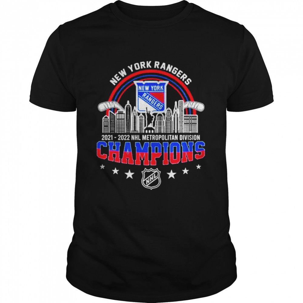 New York Rangers 2021-2022 Nhl Metropolitan Division Champions Shirt