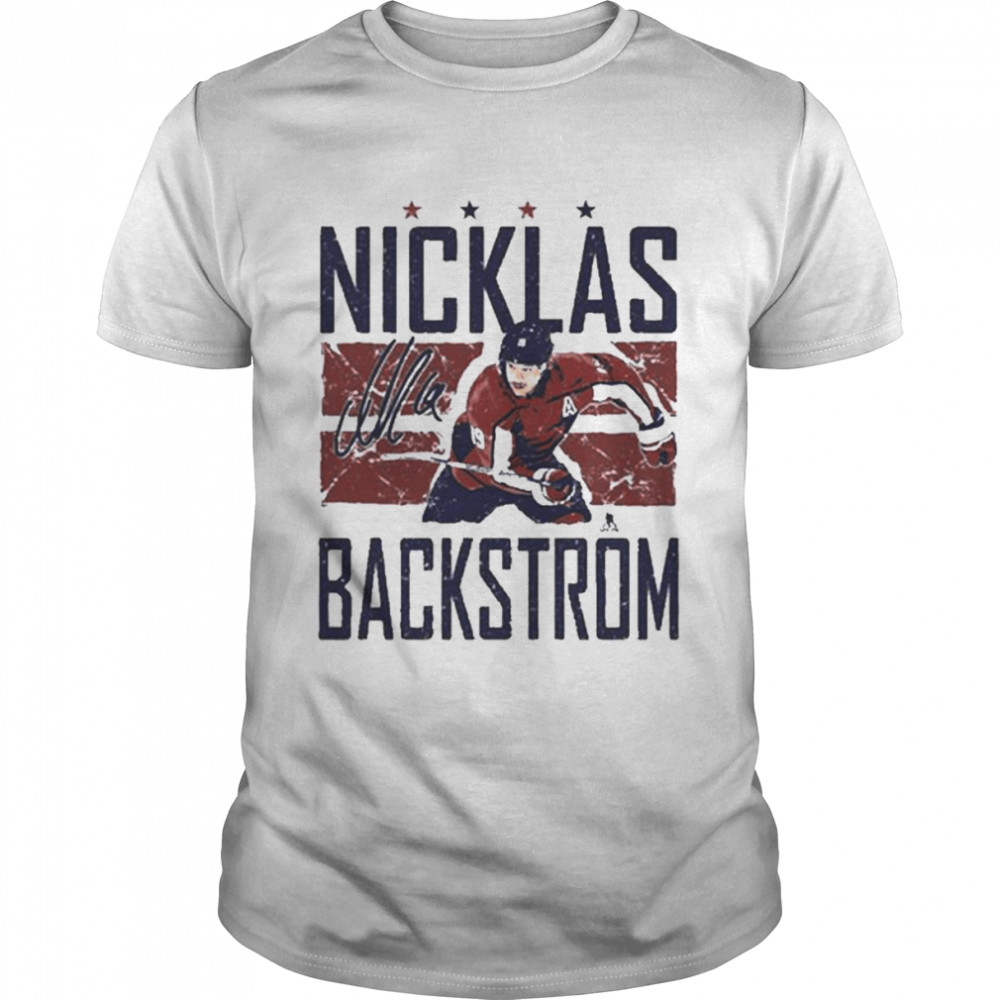 Nicklas Backstrom Bars Signature T-Shirt