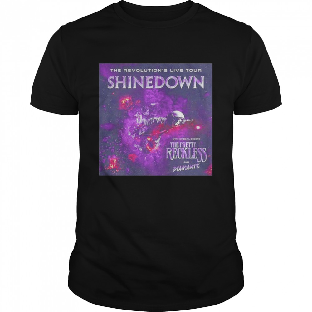 Shinedown The Revolution’s Live Tour Dates 2022 shirt Classic Men's T-shirt