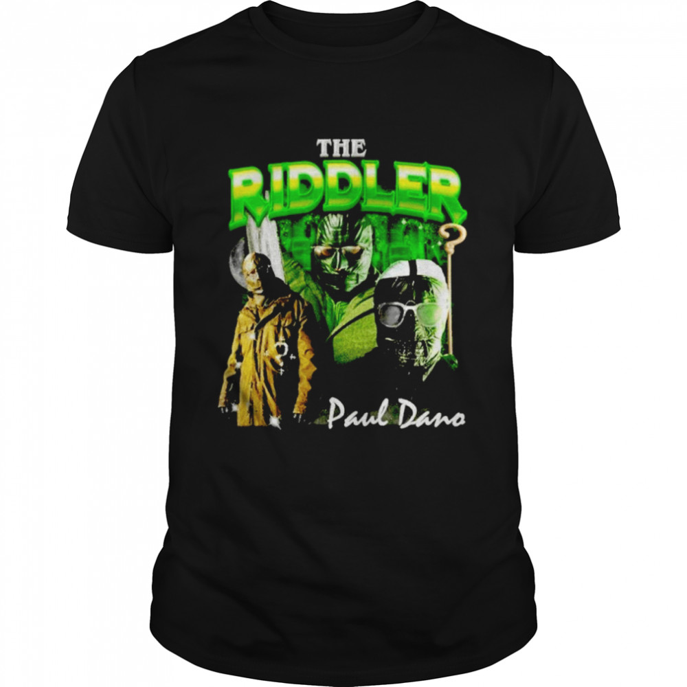 The Riddler Paul Dano Batman 2022 Shirt
