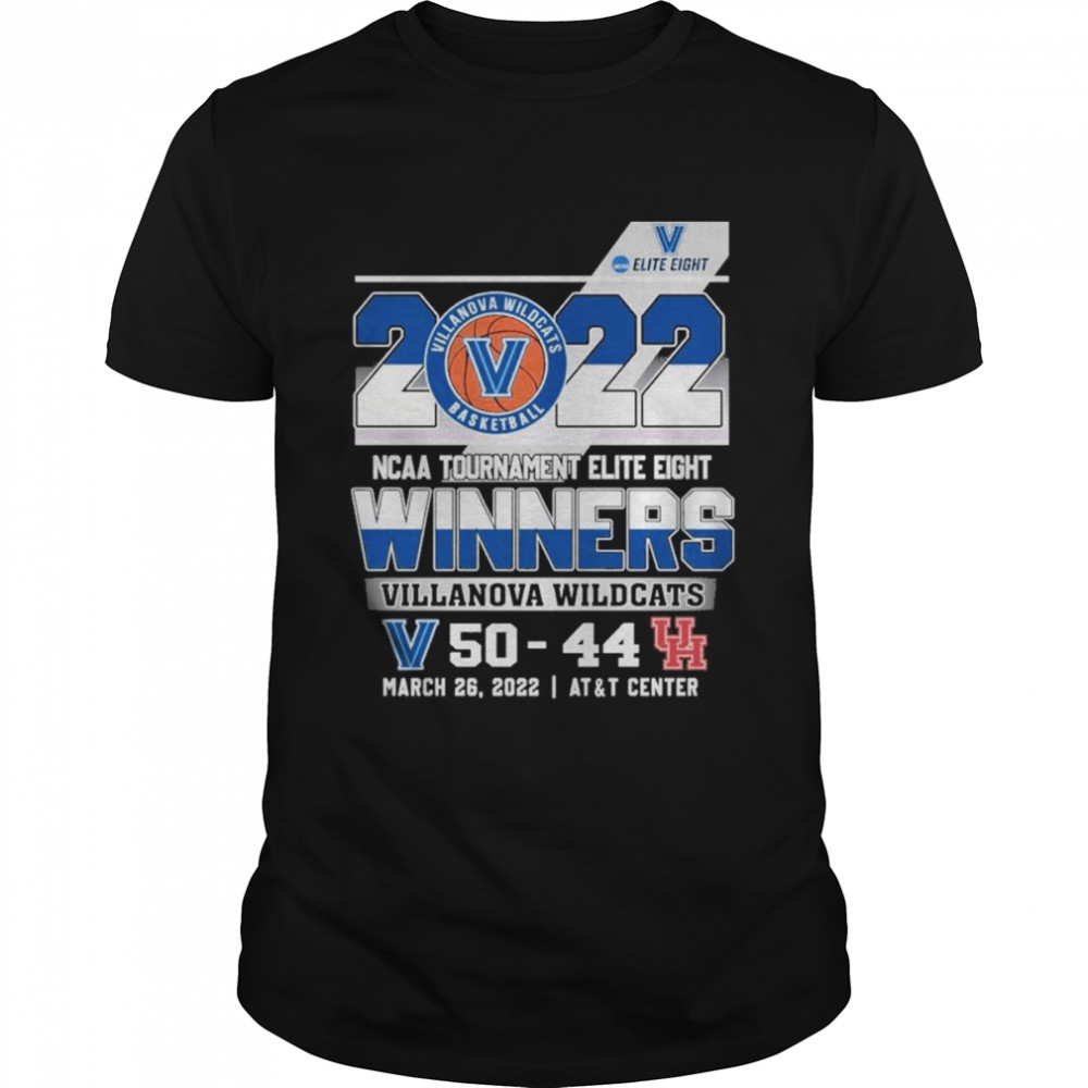 Villanova Wildcats Basketball 2022 Ncaa Tournament Elite Eight Winners Shirt